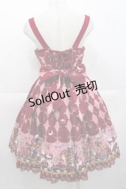 画像2: Angelic Pretty / TOY MARCHジャンパースカート  ボルドー I-25-10-10-080-AP-OP-SA-ZI