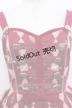 画像4: Angelic Pretty / TOY MARCHジャンパースカート  ボルドー I-25-10-10-080-AP-OP-SA-ZI