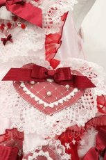 画像6: BABY,THE STARS SHINE BRIGHT / いちごのCharlotteジャンパースカート  ピンク I-25-10-10-082-BA-OP-SA-ZI (6)