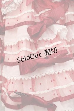 画像7: BABY,THE STARS SHINE BRIGHT / いちごのCharlotteジャンパースカート  ピンク I-25-10-10-082-BA-OP-SA-ZI