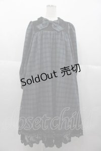 ATELIER PIERROT / アマービレドレス  黒Ｘグリーンチェック I-25-10-10-087-EL-OP-SA-ZI