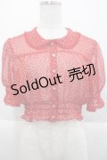 MILK / アイスフラッペブラウス  赤Ｘ白 I-25-10-10-010-ML-BL-SA-ZI