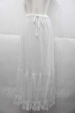 画像1: Katie / GRUNGE DOLLスカート  白 I-25-10-10-107-LO-SK-SA-ZI