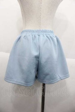 画像2: ACDC RAG / 安心、ジャージショートパンツ  サックスＸ白 I-25-10-10-111-PU-PA-SA-ZI