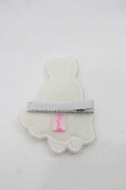 画像2: Angelic Pretty / だ〜れだ？ワッペンクリップ  白 I-25-10-10-117-AP-AC-SA-ZI