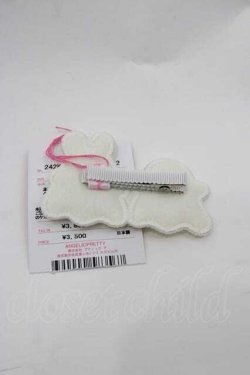画像2: Angelic Pretty / マシュマロおばけワッペンクリップ  白 I-25-10-10-118-AP-AC-SA-ZI