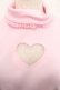 画像3: Angelic Pretty / Lacy Heartタートルネックカットソー  ピンク I-25-10-10-017-AP-TO-SA-ZI (3)