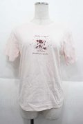 Maison de FLEUR / ディズニーコラボTシャツ  ピンク I-25-10-10-018-LO-TO-SA-ZI