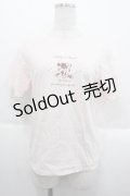 Maison de FLEUR / ディズニーコラボTシャツ  ピンク I-25-10-10-018-LO-TO-SA-ZI