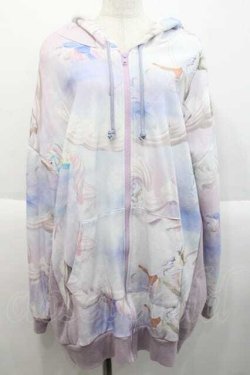 画像1: MILKBOY / DREAMLANDパーカー  ラベンダー I-25-10-10-030-MB-TO-SA-ZI
