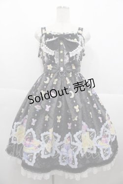 画像1: Angelic Pretty / Dreamy Night Cakesジャンパースカート  黒 I-25-10-15-044-AP-OP-SA-ZI