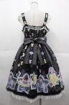 画像2: Angelic Pretty / Dreamy Night Cakesジャンパースカート  黒 I-25-10-15-044-AP-OP-SA-ZI (2)
