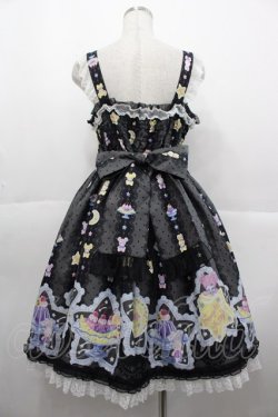 画像2: Angelic Pretty / Dreamy Night Cakesジャンパースカート  黒 I-25-10-15-044-AP-OP-SA-ZI