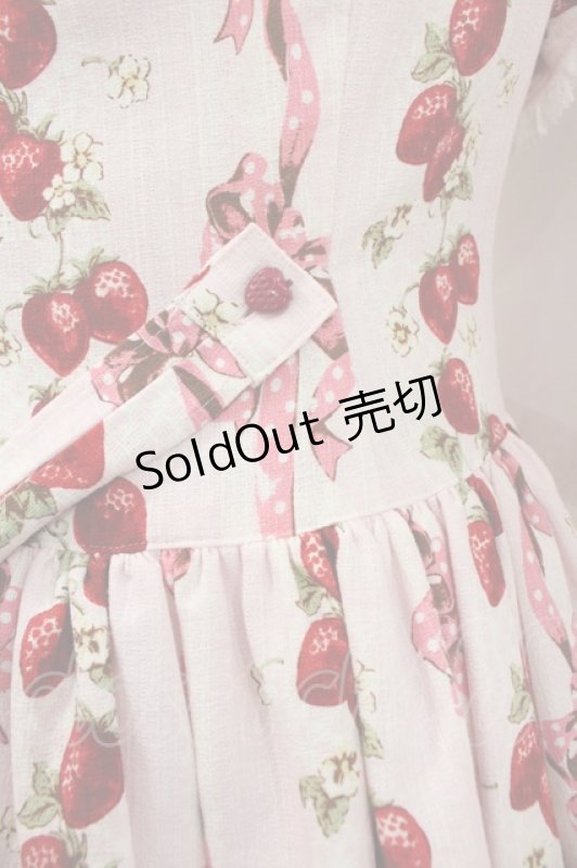 画像3: BABY,THE STARS SHINE BRIGHT / Strawberry’s Heart Drops柄ジャンパースカートI  ピンク I-25-10-15-046-BA-OP-SA-ZI (3)