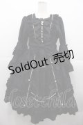 BABY,THE STARS SHINE BRIGHT / Elegant Rococoワンピース  黒 I-25-10-15-047-BA-OP-SA-ZI