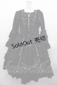 BABY,THE STARS SHINE BRIGHT / Elegant Rococoワンピース  黒 I-25-10-15-047-BA-OP-SA-ZI
