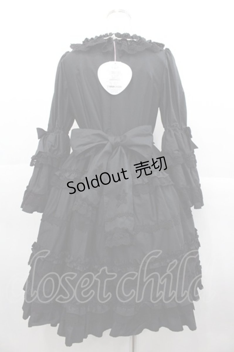 画像2: BABY,THE STARS SHINE BRIGHT / Elegant Rococoワンピース  黒 I-25-10-15-047-BA-OP-SA-ZI (2)