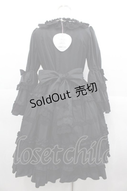 画像2: BABY,THE STARS SHINE BRIGHT / Elegant Rococoワンピース  黒 I-25-10-15-047-BA-OP-SA-ZI (2)