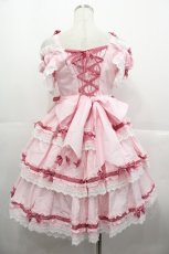 画像2: BABY,THE STARS SHINE BRIGHT / Flancesca Ribbonジャンパースカート  ピンク I-25-10-15-049-BA-JA-SA-ZI (2)