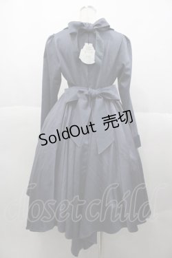 画像2: ALICE and the PIRATES / 蜘蛛の巣おばけプリントワンピース  グレー I-25-10-15-052-PA-OP-SA-ZI