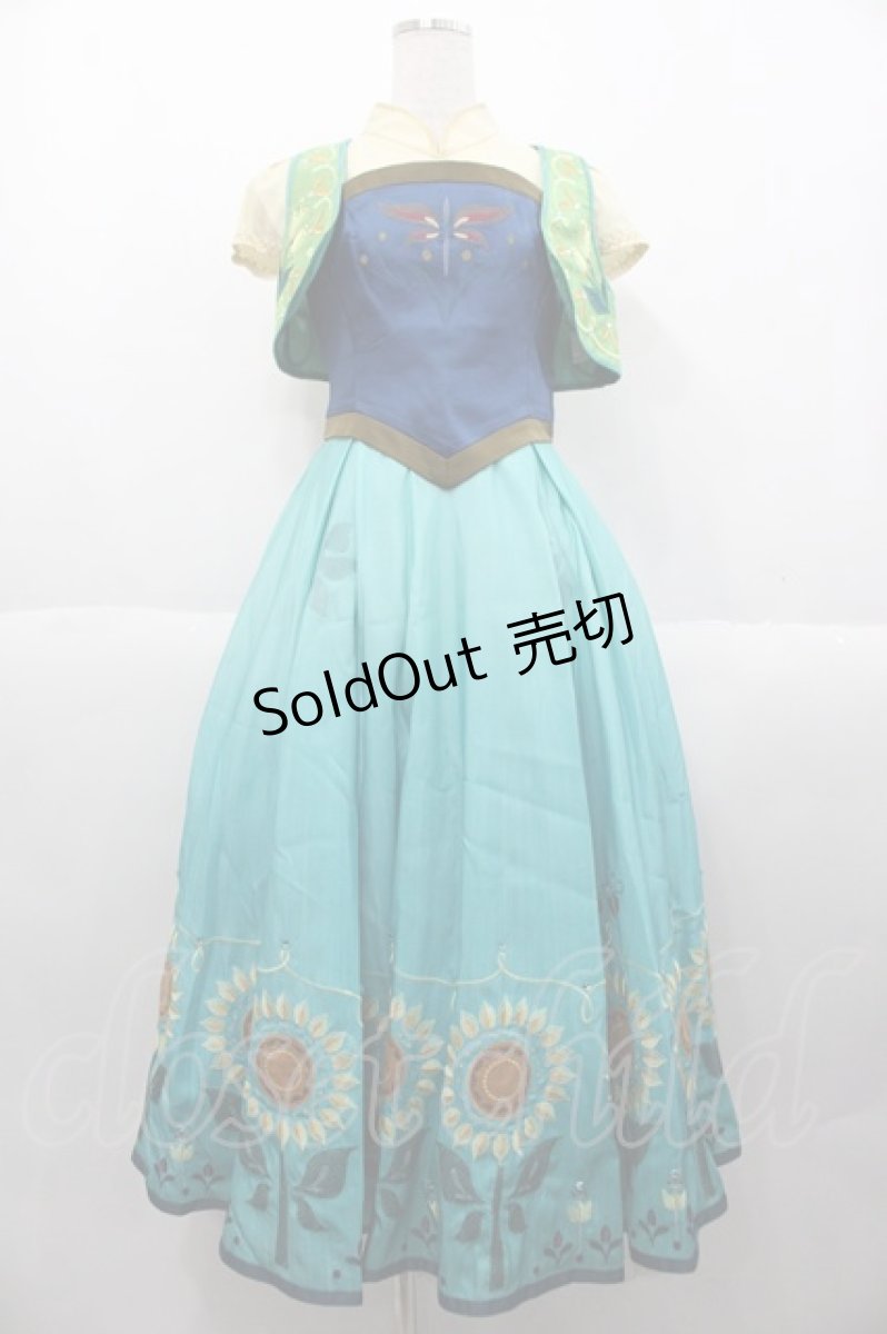 画像1: Secret Honey / Surprise Dress(frozen fever・Elsa ver ドレスセット  グリーンＸブルー I-25-10-15-057-CA-OP-SA-ZI (1)