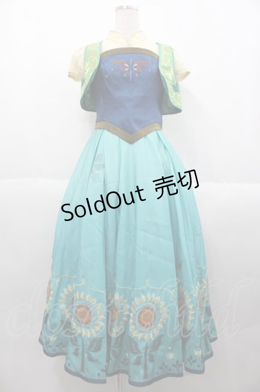 画像1: Secret Honey / Surprise Dress(frozen fever・Elsa ver ドレスセット  グリーンＸブルー I-25-10-15-057-CA-OP-SA-ZI (1)