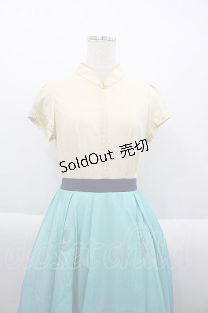 画像3: Secret Honey / Surprise Dress(frozen fever・Elsa ver ドレスセット  グリーンＸブルー I-25-10-15-057-CA-OP-SA-ZI (3)