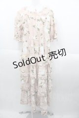 PINK HOUSE / ホワイトローズプリントワンピース  ピンク I-25-10-15-076-LO-OP-SA-ZI