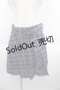 Bubbles / ベーシックプリーツスカパン S ネイビーチェック I-25-10-15-090-CA-SK-SA-ZI