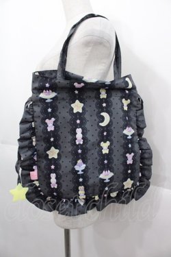 画像1: Angelic Pretty / Dreamy Night Cakes巾着  黒 I-25-10-15-095-AP-BG-SA-ZI
