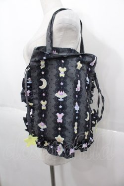 画像2: Angelic Pretty / Dreamy Night Cakes巾着  黒 I-25-10-15-095-AP-BG-SA-ZI