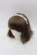 画像1: LOLITAその他(お買取対象外) / ビジュー&パールカチューシャ  シルバーＸ白 I-25-10-15-098-LO-AC-SA-ZI (1)