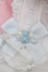 画像3: Nile Perch / ヘッドドレス  ホワイト×サックス I-25-10-15-101-LO-ZA-SA-ZI (3)