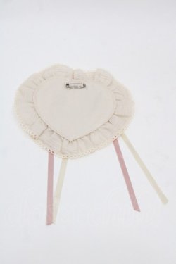 画像2: PINK HOUSE / モチーフ付きハートワッペン  キナリ I-25-10-15-111-LO-ZA-SA-ZI