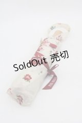 PINK HOUSE / 折り畳み傘  アイボリーＸ赤 I-25-10-15-119-LO-ZA-SA-ZI