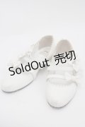 Angelic Pretty / お散歩リボンシューズ S 白 I-25-10-15-123-AP-SH-SA-ZI