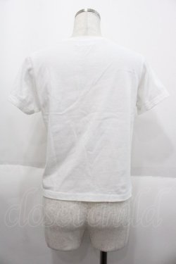 画像2: Bubbles / パウダーリボンTEEシャツ  ホワイト I-25-10-15-017-CA-TS-SA-ZI