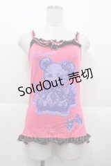 PUTUMAYO / くまさんキャミ  ピンク I-25-10-15-023-PT-TO-SA-ZI
