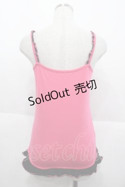 画像2: PUTUMAYO / くまさんキャミ  ピンク I-25-10-15-023-PT-TO-SA-ZI