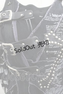 画像4: GOTHPUNKその他(買取対象外) / カスタムデザインカットソー  黒ｘ白 I-25-10-15-025-PU-TO-SA-ZI