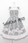 Angelic Pretty / Sugary Carnivalジャンパースカート  黒 I-25-10-15-039-AP-OP-SA-ZI