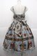画像2: Angelic Pretty / British Crownシャーリングジャンパースカート  ブルー I-25-10-15-040-AP-OP-SA-ZI (2)