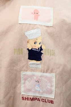 画像4: PINK HOUSE / キューピー刺繍&ワッペンジャケット  ピンク I-25-10-18-049-LO-JA-SA-ZI