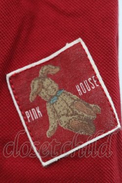 画像4: PINK HOUSE / 袖ウサギワッペンジャンパー  レッド I-25-10-18-051-LO-JA-SA-ZI