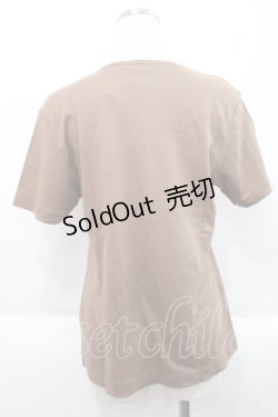 画像2: PINK HOUSE / うさぎパッチワークカットソー 4(L) ブラウン I-25-10-18-011-LO-TS-SA-ZI