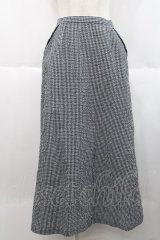 INGEBORG / セットアップスカート  黒白ギンガム I-25-10-18-066-LO-SK-SA-ZI