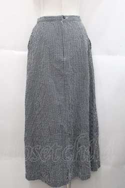 画像2: INGEBORG / セットアップスカート  黒白ギンガム I-25-10-18-066-LO-SK-SA-ZI