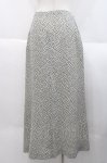 画像2: INGEBORG / セットアップスカート  白黒小花 I-25-10-18-067-LO-SK-SA-ZI (2)