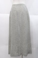 画像2: INGEBORG / セットアップスカート  白黒小花 I-25-10-18-067-LO-SK-SA-ZI (2)