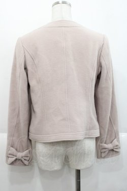 画像2: PINK HOUSE / 袖リボンショートコート M ベージュ I-25-10-18-070-LO-CO-SA-ZI